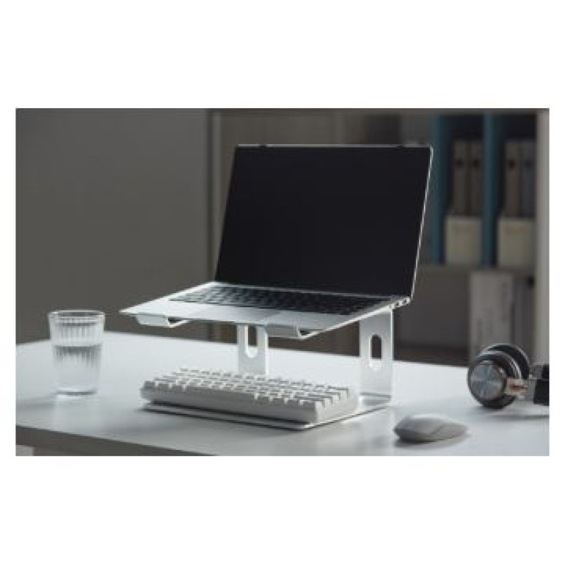 Gembird Klēpjdatora statīvs Gembird Notebook Riser Stand Silver