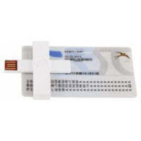 +ID ID kar&scaron;u lasītājs +ID eID/Smart Card White USB