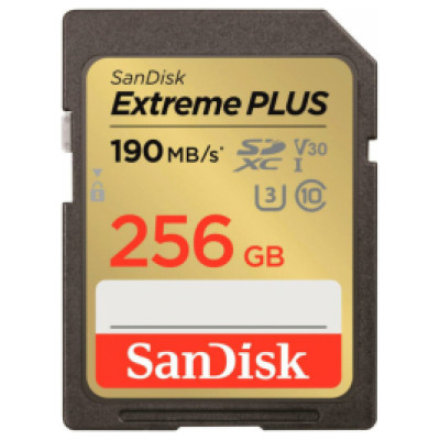 Sandisk Atmiņas karte SanDisk Extreme PLUS 256GB SDXC