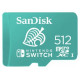Sandisk MicroSDXC Nintendo Switch 512GB