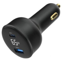 Gembird Auto lādētājs Gembird 2-port USB Car Fast Charger 65W Black