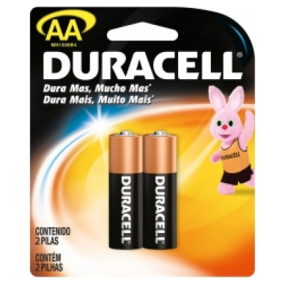 Duracell Baterijas Duracell AA Alkaline 2pack