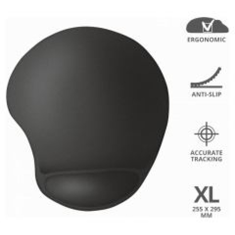 Trust Peles palikltnis Trust BigFoot XL Black