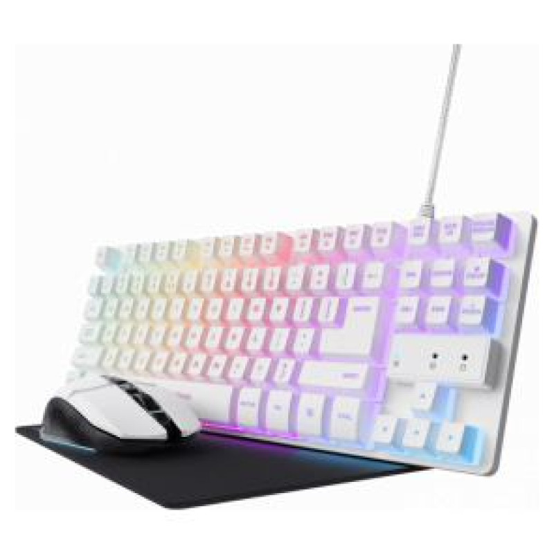Trust Perifērijas komplekts Trust GXT 794W White