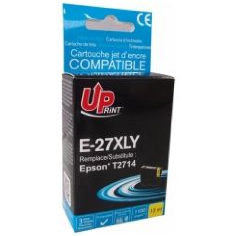 Uprint Tintes kārtridž&scaron; UPrint Epson 27XLY Yellow