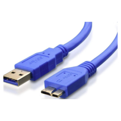 Brackton Kabelis Brackton USB-A Male - USB Micro B Male 1m Blue