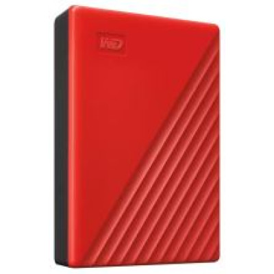 Western Digital Ārējais disks WD 6TB My Passport 2.5" USB 3.2 Red
