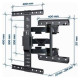 Gembird Sienas stiprinājums televizoram Gembird Full-motion TV Wall Mount