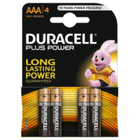 Duracell MN 2400 Plus Power AAA (LR03) Blistera iepakojumā 4gb.
