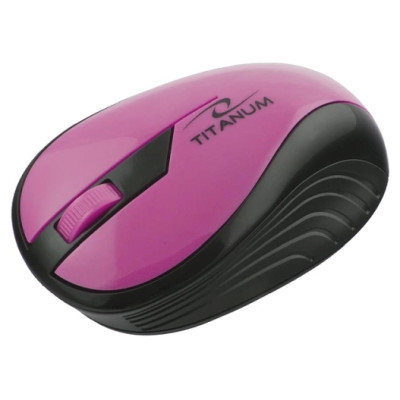 Titanum Titanium TM114P PINK 1000DPI OPTISKĀ BEZVADU DATORPELE