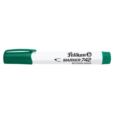 Pelikan marķieris baltai tāfelei Marker 742 1-4MM Zaļ&scaron; (818049)