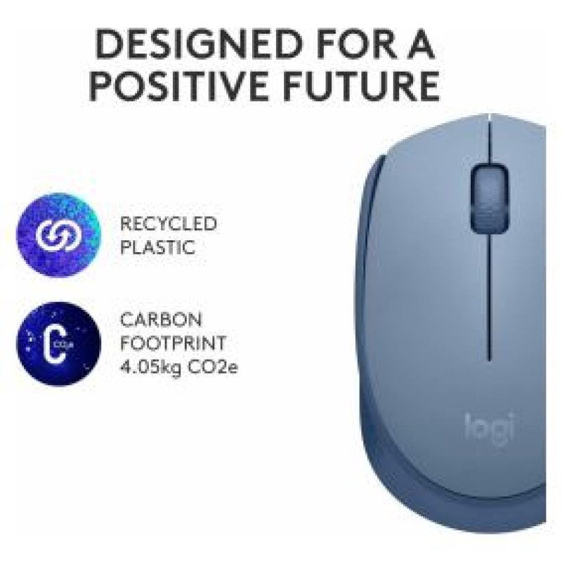 Logitech Datorpele Logitech M171 Blue Grey