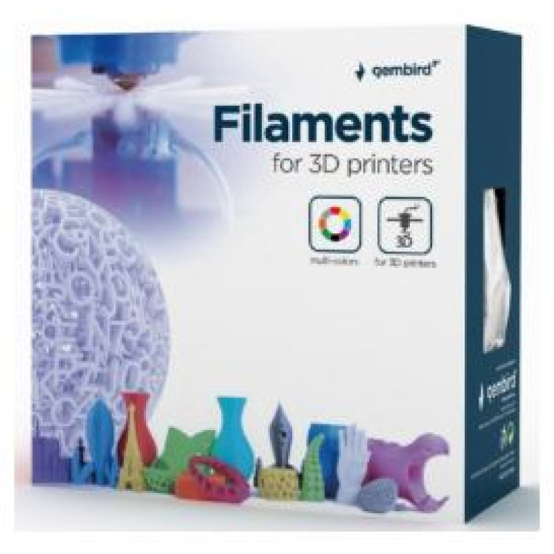 Gembird 3D Printera izejmateriāls Gembird PLA Marble Filament 1.75 mm 1 kg