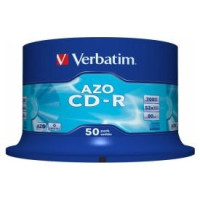 Verbatim Matricas CD-R AZO Verbatim 700MB 52x Crystal