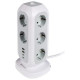 Verbatim Strāvas pagarinātājs Verbatim 2m  EU Socket Tower 15 in 1