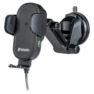 Verbatim Lādētājs Verbatim FWC-01 Qi Fast Wireless Car Charger