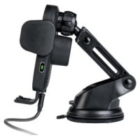 Verbatim Lādētājs Verbatim FWC-01 Qi Fast Wireless Car Charger