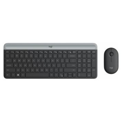 Logitech MK470 Wireless Keyboard and Mouse Combo Graphite