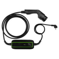 Green Cell Elektroauto uzlādes kabelis Green Cell Mobile Charger 3.6kW Type 2 to Schuko 6.5m