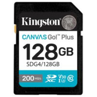Kingston Atmiņas karte Kingston 128GB SDXC Canvas Go Plus Gen4