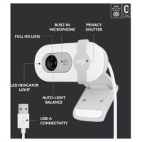 Logitech Web kamera Logitech Brio 100 White