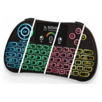 Savio KW-03 RGB Illuminated Wireless Keyboard