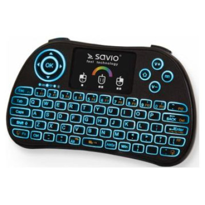 Savio KW-03 RGB Illuminated Wireless Keyboard