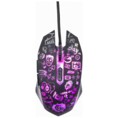 Gembird MUS-6B-GRAFIX-01 Black