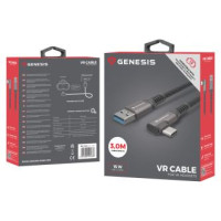 Genesis VR Kabelis Genesis USB Male - Type C Male 3m Black