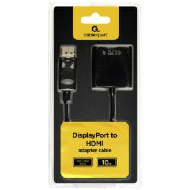 Gembird Adapteris Gembird DisplayPort Male - HDMI Female 10cm