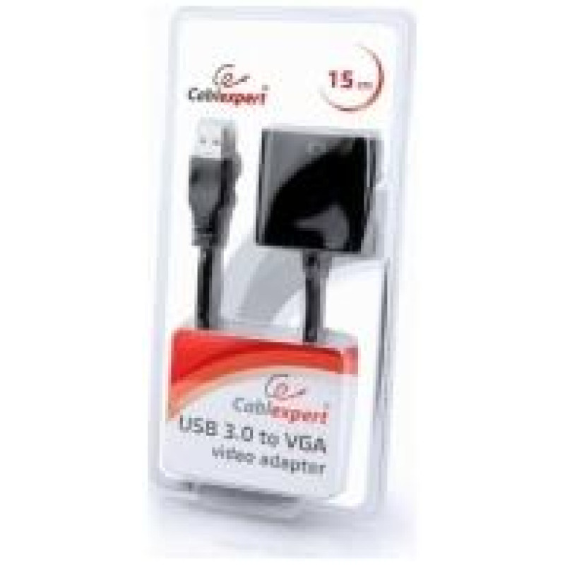 Gembird Adapter USB 3.0 Male - VGA Female Full HD