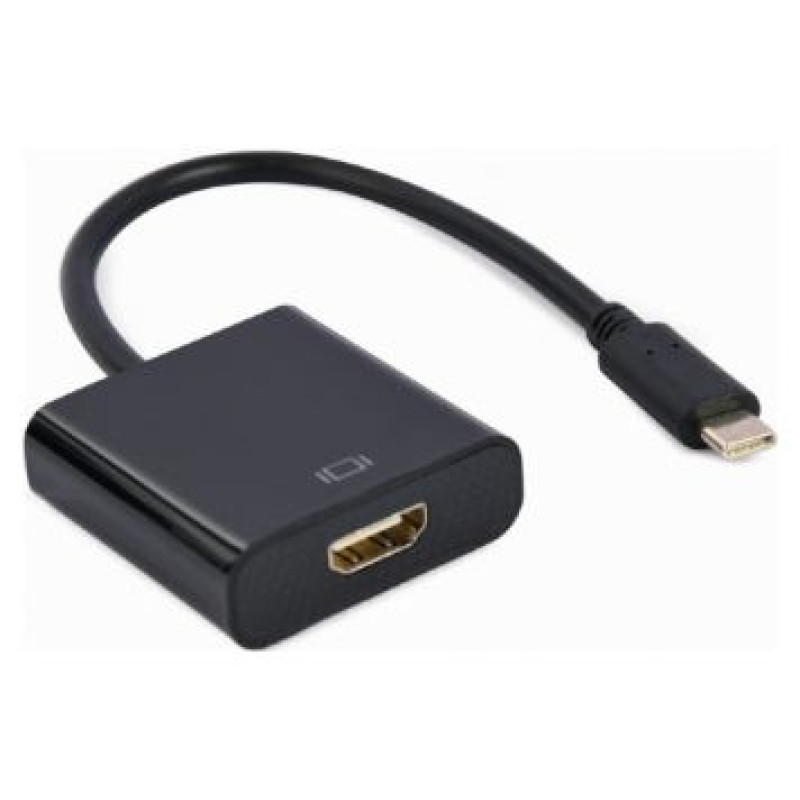 Gembird Adapteris Gembird USB Type-C Male - HDMI Female 4K@30Hz 15cm Black