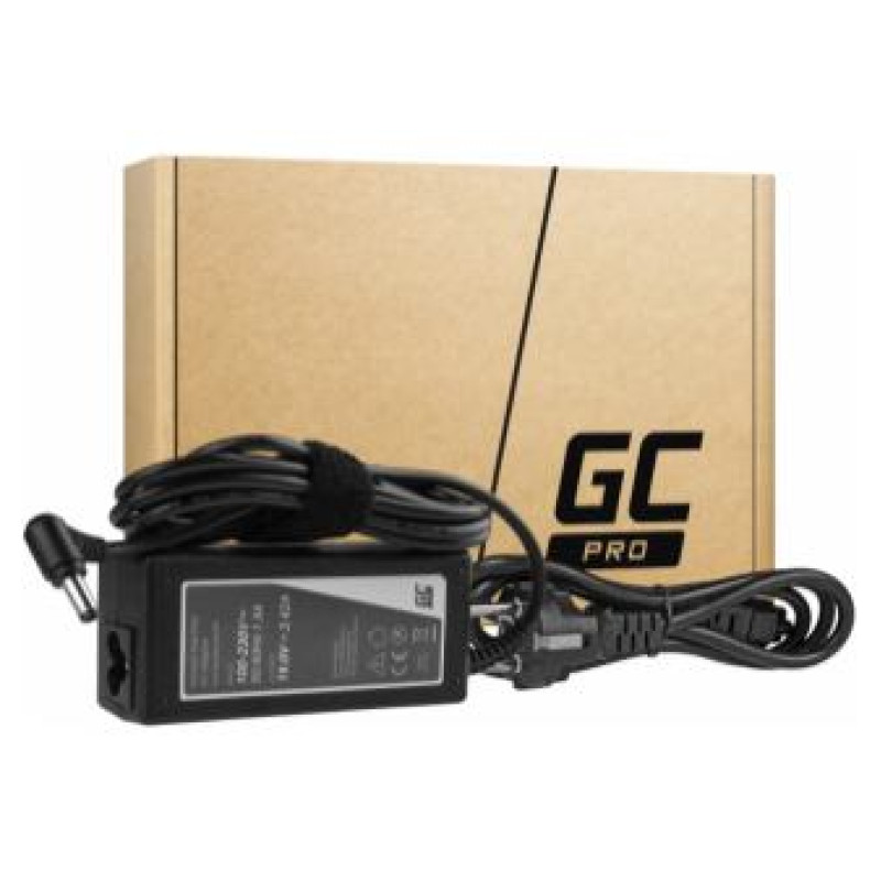 Green Cell PRO Charger / AC Adapter for Asus / Toshiba Satellite 65W