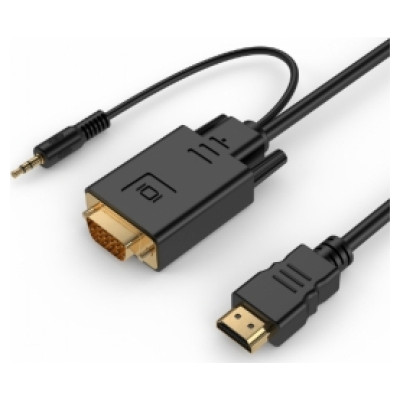 Gembird HDMI Male - VGA Male + 3.5mm 3m Full HD