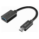 Trust Adapteris Trust Calyx USB-C to USB-A Black
