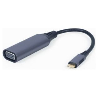 Gembird USB Type-C Male - VGA Female Space Grey