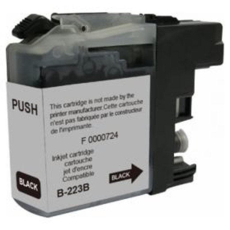 Uprint Tintes kārtridžs UPrint Brother B-223B Black