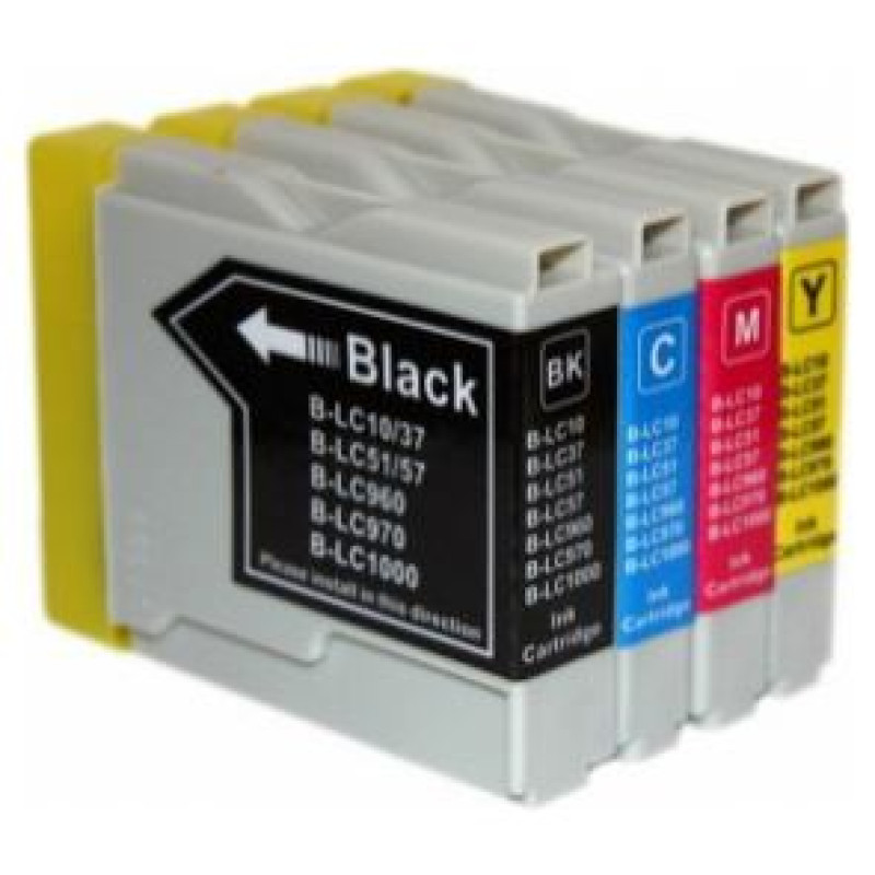 Uprint Tintes kārtridžs Uprint Brother LC970 BK / C / M / Y PACK 4