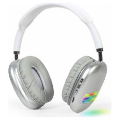 Gembird Austiņas Gembird BT Stereo Headset with LED Light Effect White