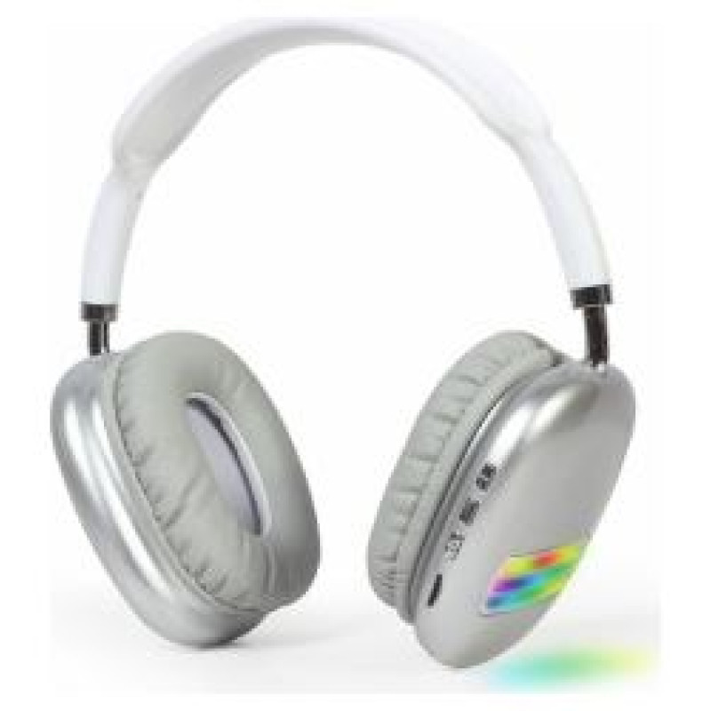 Gembird Austiņas Gembird BT Stereo Headset with LED Light Effect White