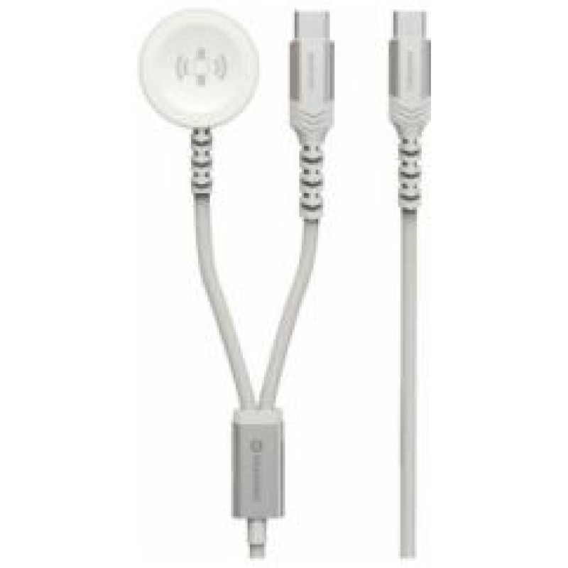 Swissten Lādētājs Swissten 2in1 Apple Watch + Type-C 1.2m