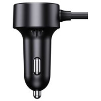 Baseus Lādētājs Baseus 1for2 Car 30W Black