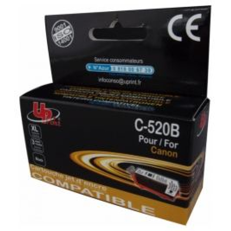 Uprint Tintes kārtridžs UPrint Canon PGI-520BK Black