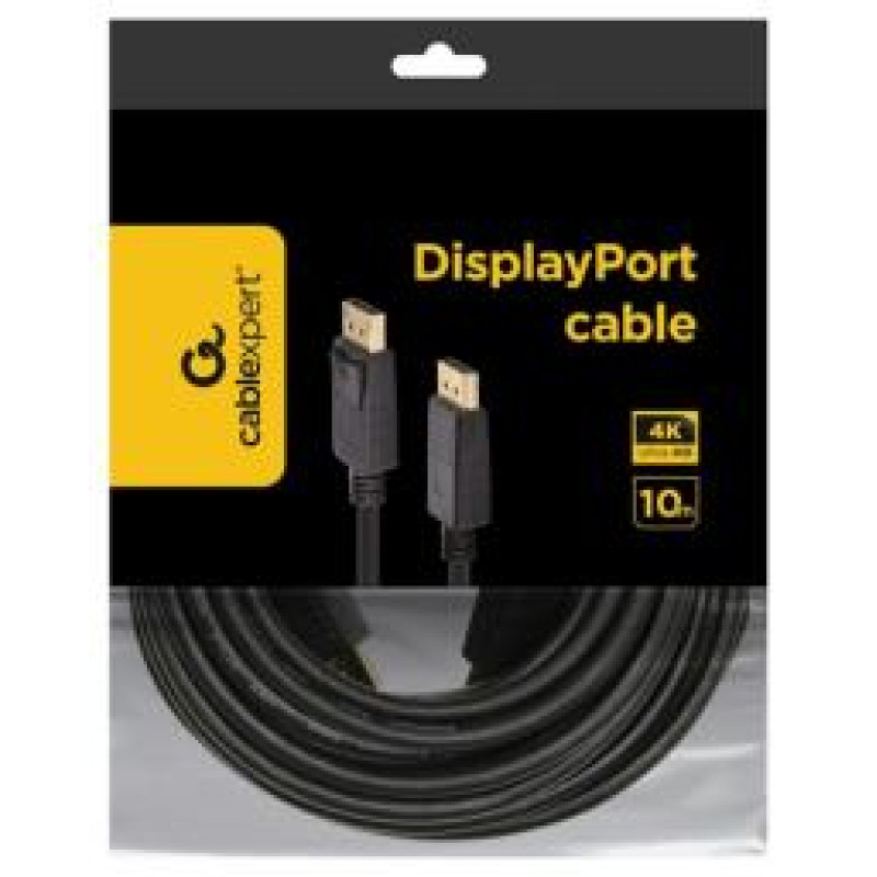 Gembird DisplayPort Male - DisplayPort Male 10m 4K