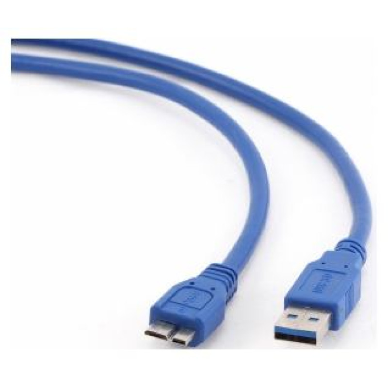 Gembird Kabelis Gembird USB Male - MicroUSB Male 3.0 3m Blue