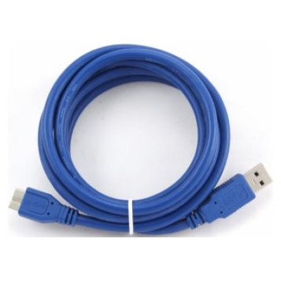 Gembird Kabelis Gembird USB Male - MicroUSB Male 3.0 3m Blue