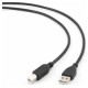 Gembird Kabelis Gembird USB Male - USB Male B 4.5m Black