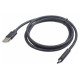 Gembird Kabelis Gembird USB Male - Type C Male 3m Black