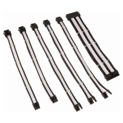 Kolink PSU Kabeļu Pagarinātāji Kolink Core 6 Cables Black / White