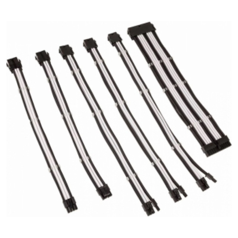 Kolink PSU Kabeļu Pagarinātāji Kolink Core 6 Cables Black / White